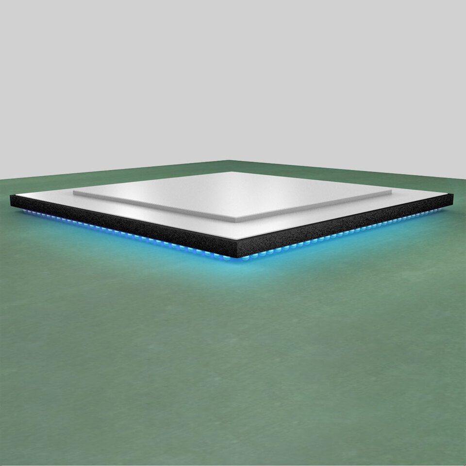 Das Bild verdeutlicht die Herausforderung der Low-Standoff-Reinigung, bei der Rückstände in engen Spalten entfernt werden müssen. | © @ZESTRON