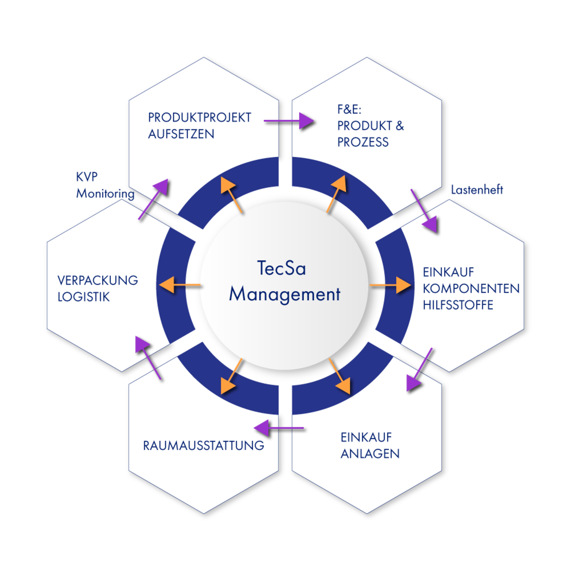 Regelkreis zur nachhaltigen Umsetzung der Technischen Sauberkeit – Phasenmodell von Analyse bis Prozessoptimierung | © @ZESTRON