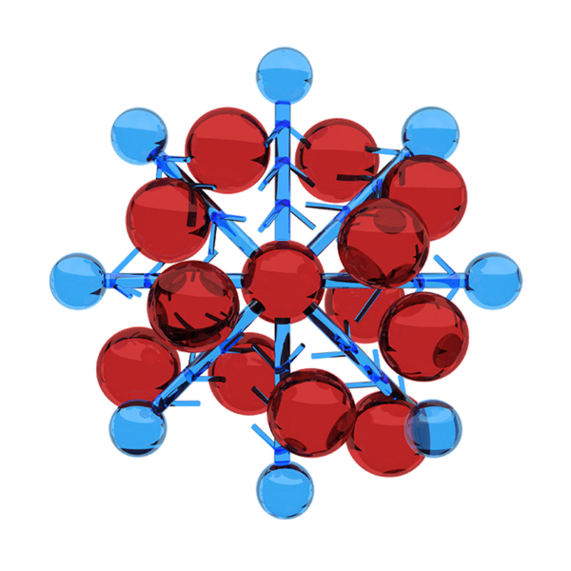 Abgebildet ist ein Molekül, das die FAST-Technologie der ATRON-Produktgruppe von ZESTRON repräsentiert, die innovative Reinigungslösungen für die Elektronikfertigung bietet. | © ZESTRON