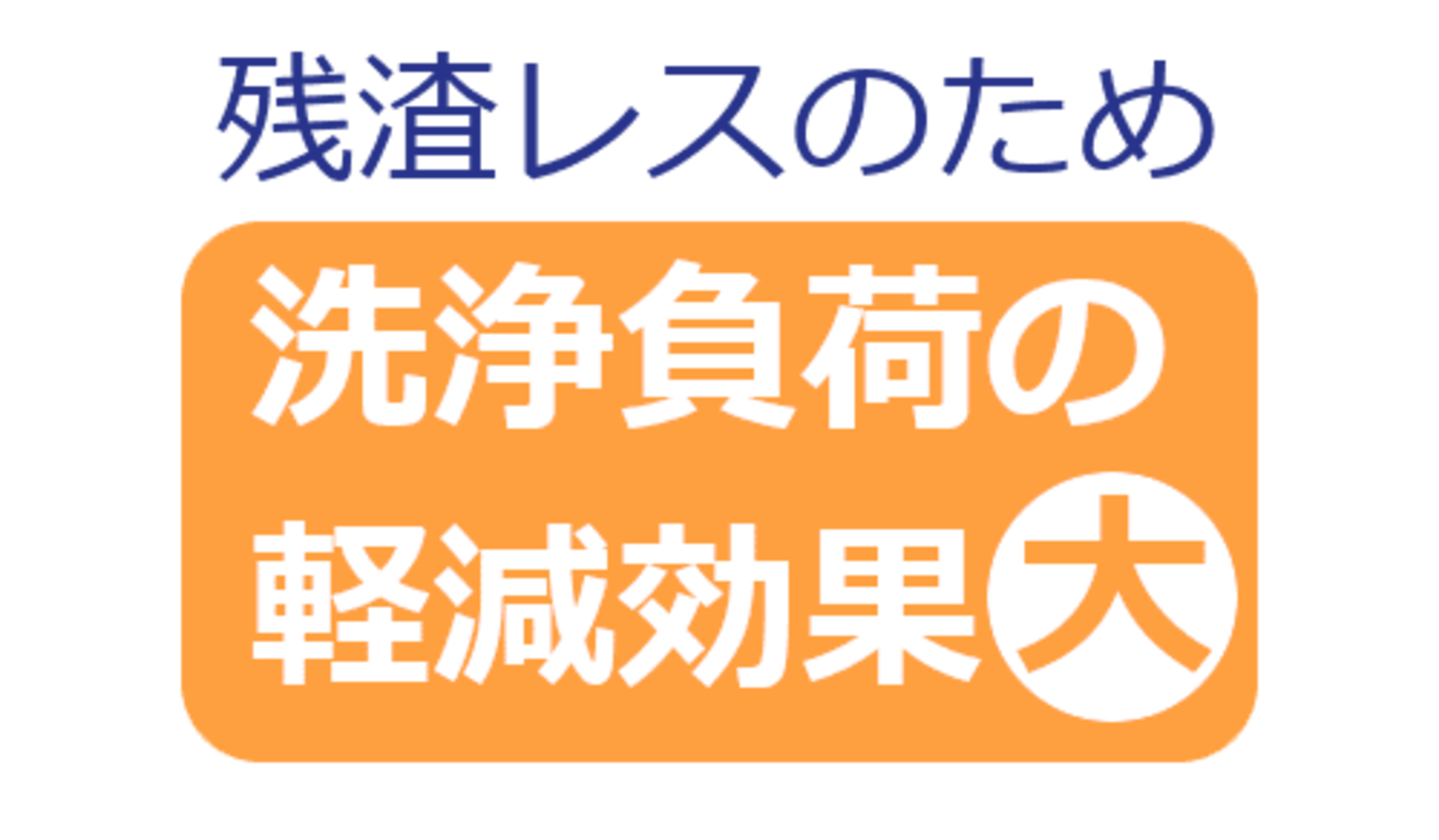SN100C P900 D3は残渣レスのため洗浄負荷の軽減効果大