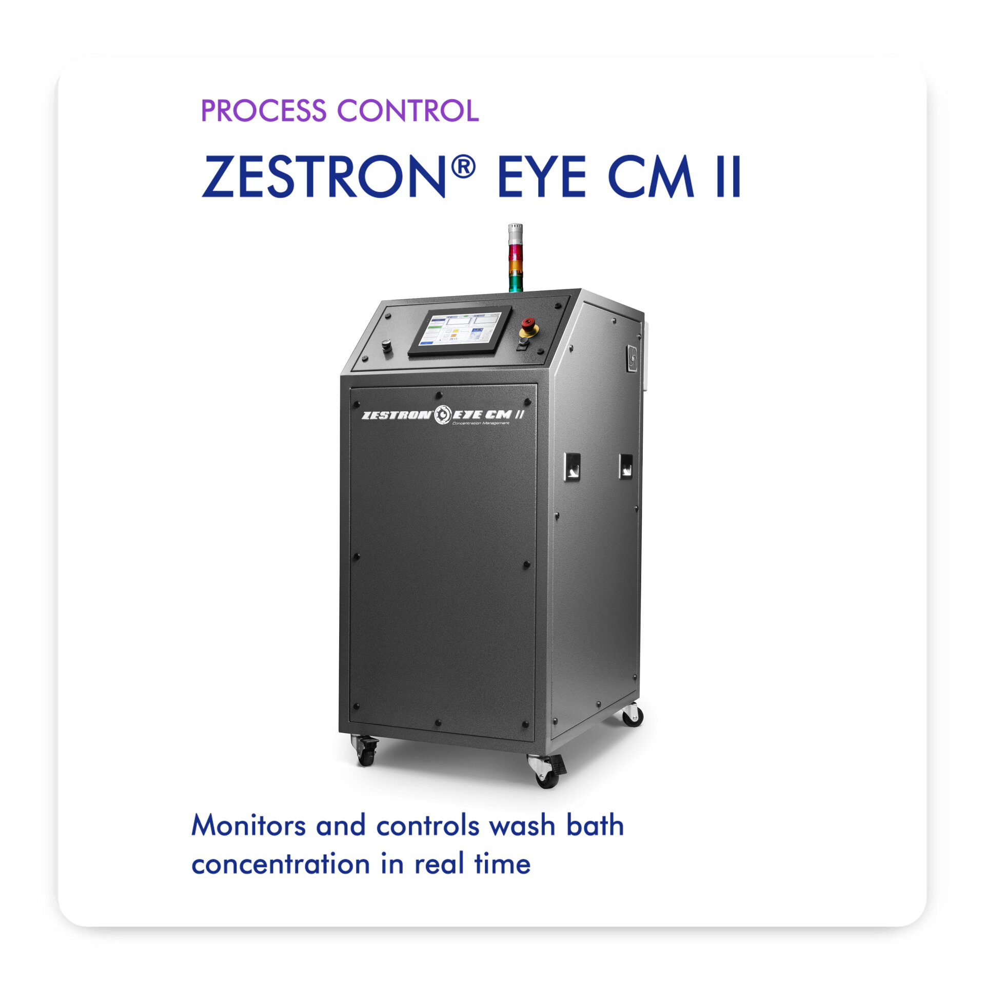 zestron eye cm II concentration management system 