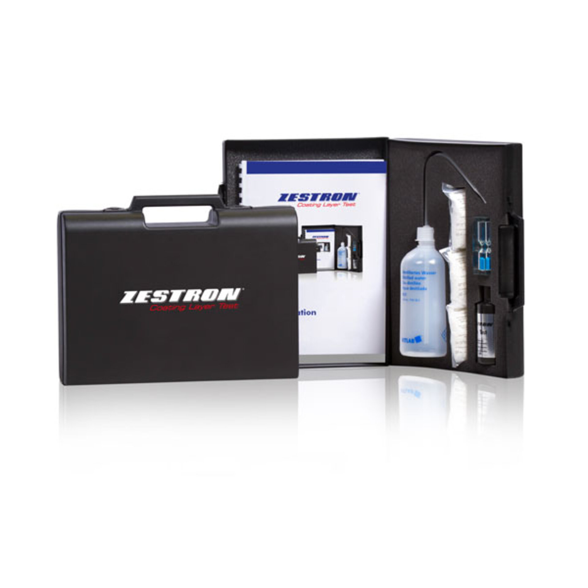 Gezeigt wird der Coating Layer Test, der dazu dient, Defekte in der Schutzbeschichtung von elektronischen Leiterplatten nachzuweisen. | © @Zestron