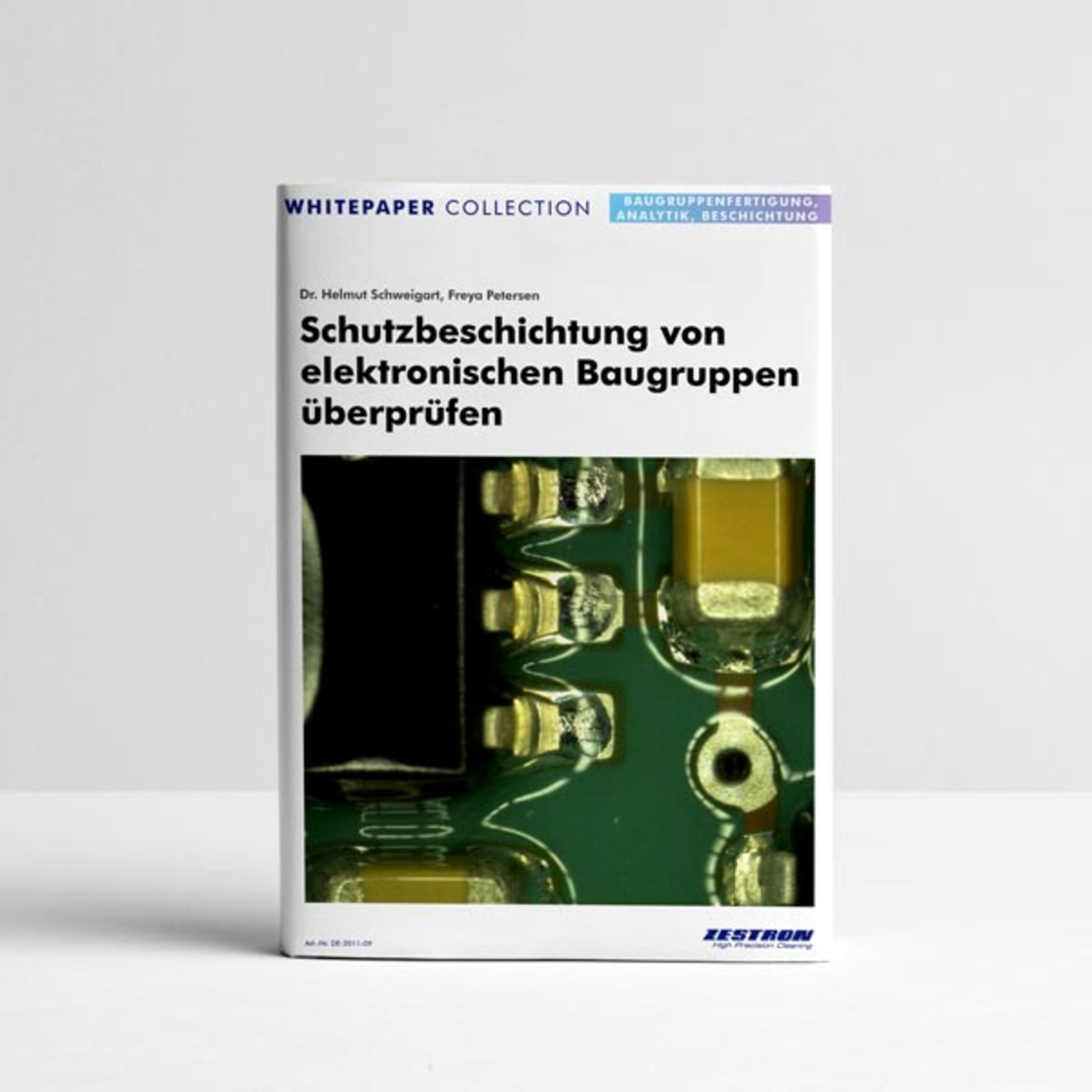Elektronische Baugruppen Schutzbeschichtung überprüfen